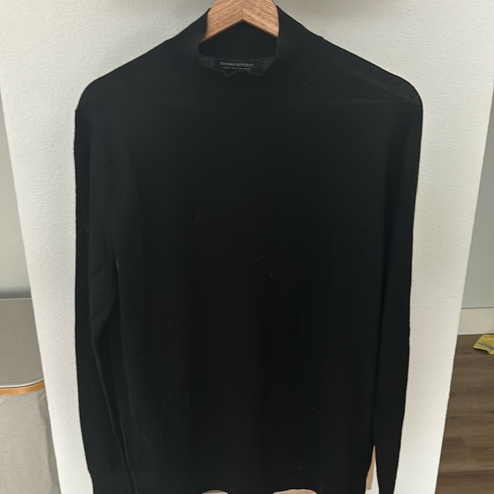 Men’s banana republic merino wool mock neck sweater